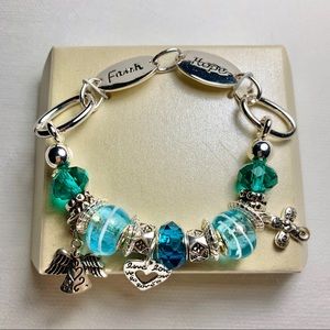 Faith Inspired Charm Bracelet